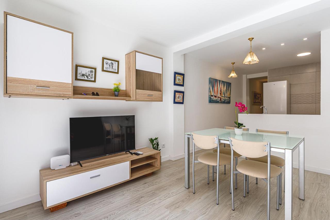 Luminoso Y Acogedor Apartamento Con Ac Аликанте Екстериор снимка